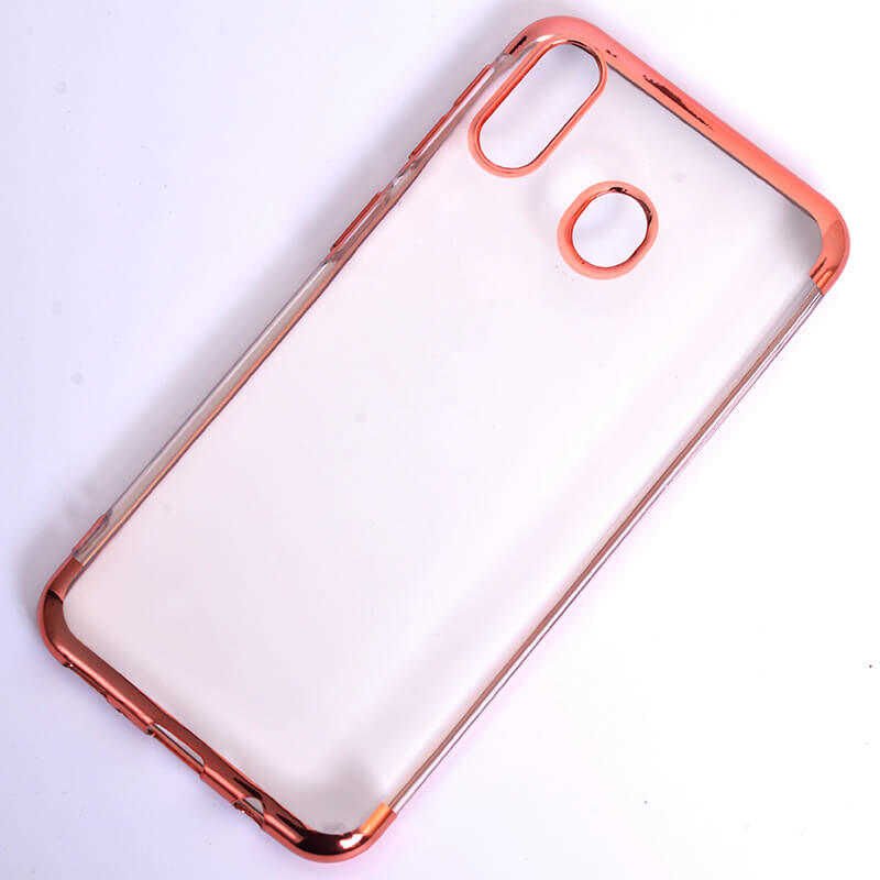 Samsung Galaxy A30 Kılıf HEPTEKİLETİŞİM Dört Köşeli Lazer Silikon Kapak