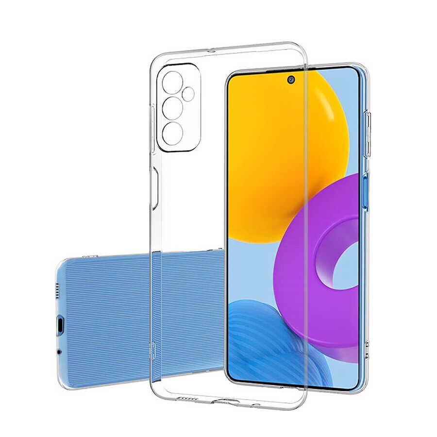 Samsung Galaxy M52 Kılıf HEPTEKİLETİŞİM Süper Silikon Kapak