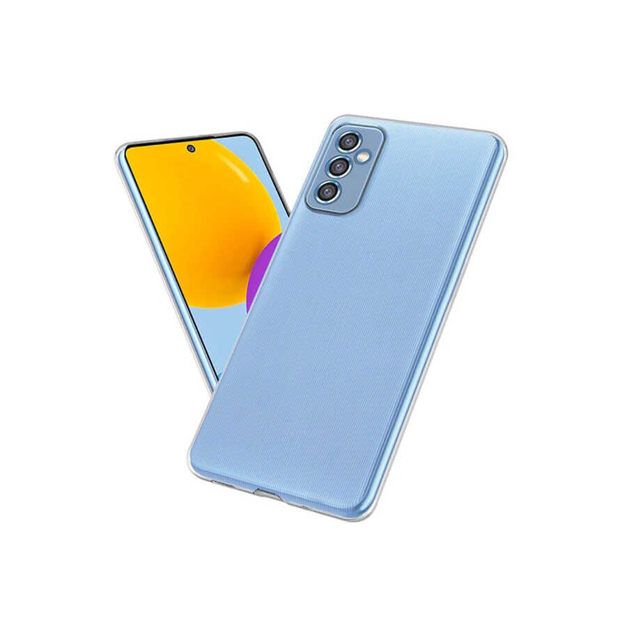 Samsung Galaxy M52 Kılıf HEPTEKİLETİŞİM Süper Silikon Kapak