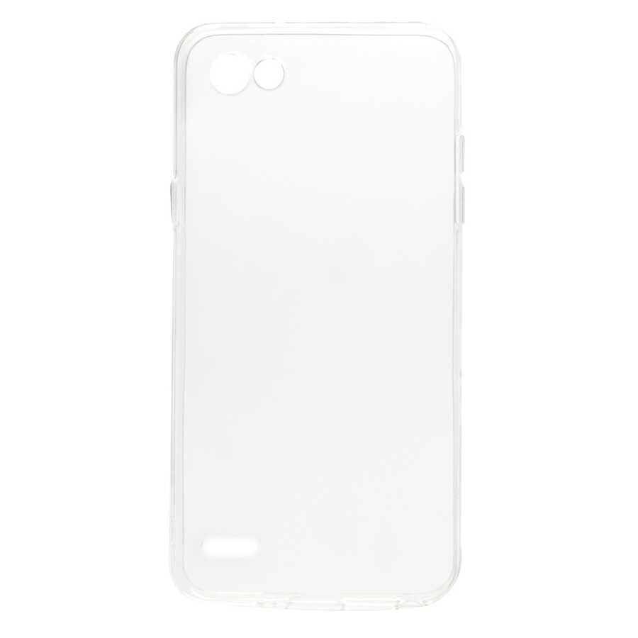 LG Q6 Kılıf HEPTEKİLETİŞİM Süper Silikon Kapak