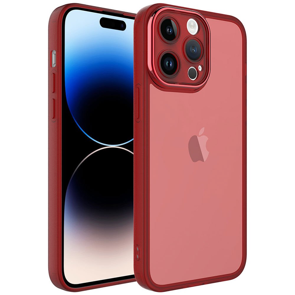 Apple iPhone 14 Pro Kılıf Kamera Korumalı Transparan HEPTEKİLETİŞİM Post Kapak