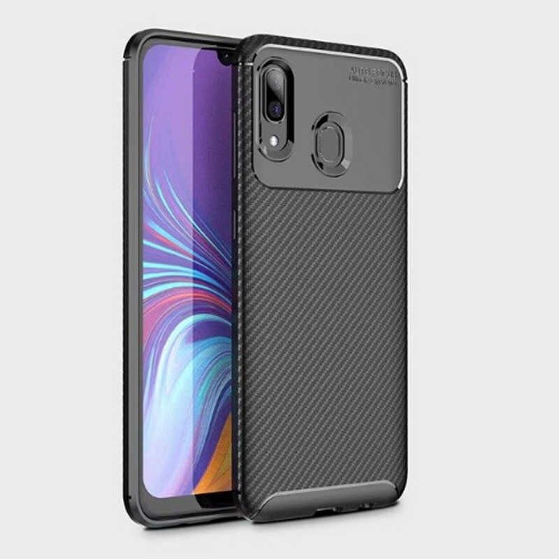 Samsung Galaxy A20 Kılıf HEPTEKİLETİŞİM Negro Silikon Kapak