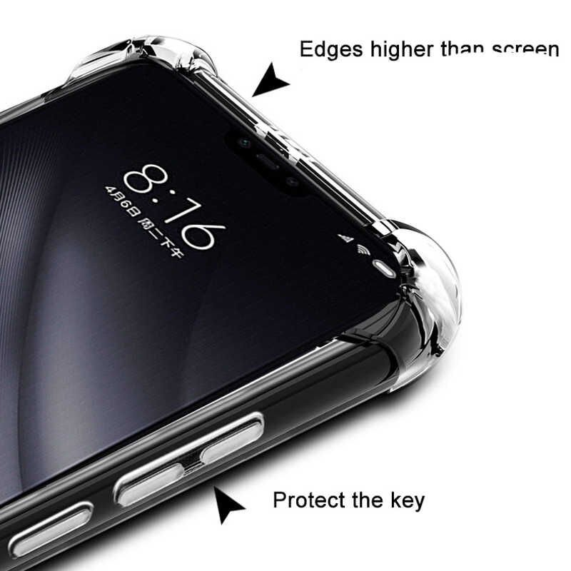 Xaiomi Mi 8 Lite Kılıf HEPTEKİLETİŞİM Nitro Anti Shock Silikon