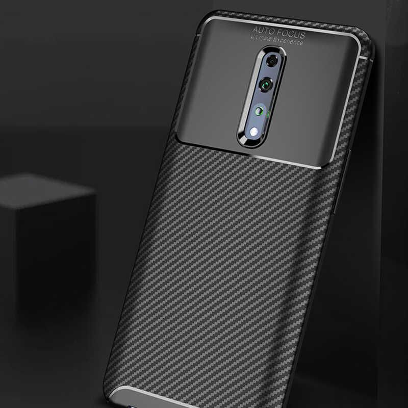 Oppo Reno Z Kılıf HEPTEKİLETİŞİM Negro Silikon Kapak