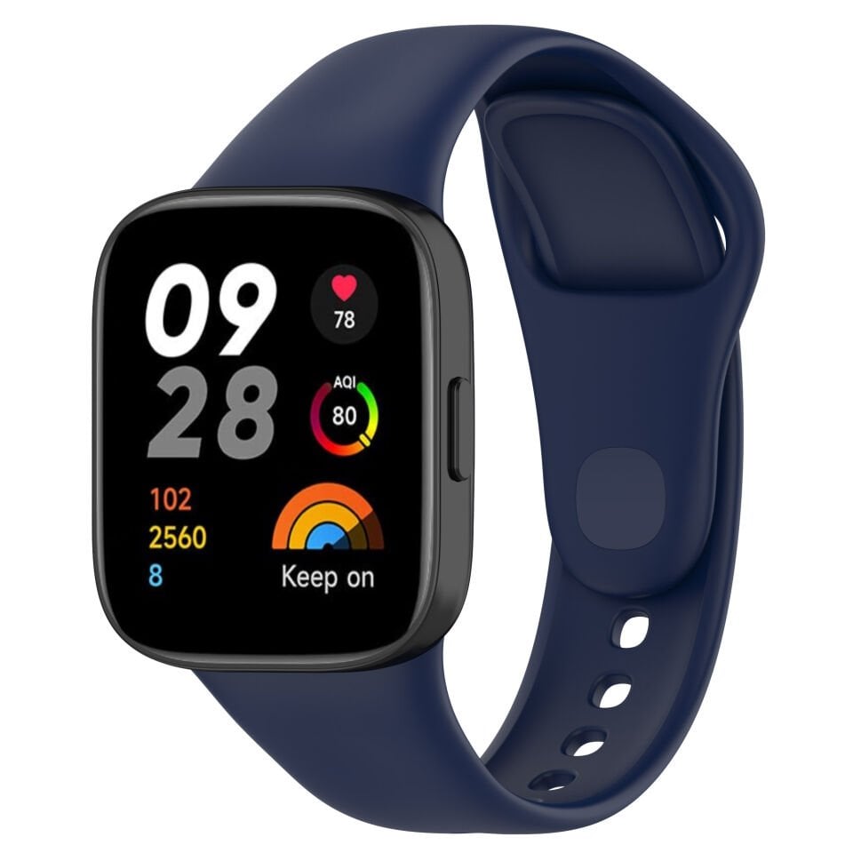 Xiaomi Redmi Watch 3 Uyumlu A+ Kalite Yumuşak Jel Silikon Kordon (KRD-81) Turuncu