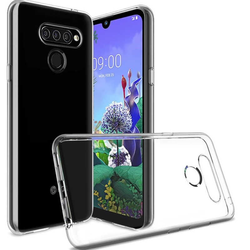 LG Q60 Kılıf HEPTEKİLETİŞİM Süper Silikon Kapak