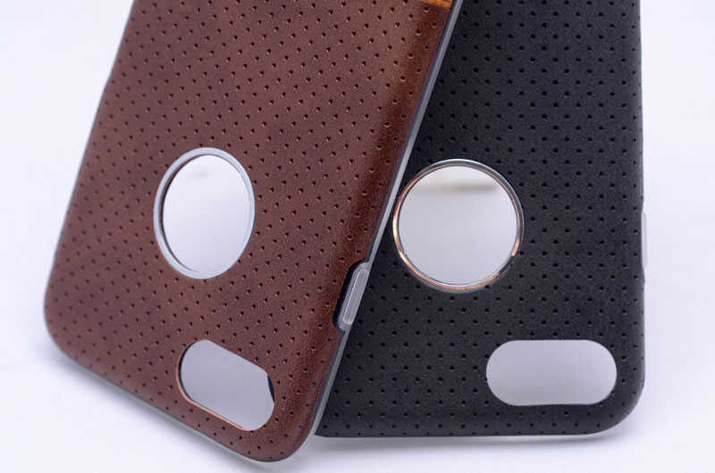 Apple iPhone 7 Kılıf HEPTEKİLETİŞİM Derili Deku Silikon