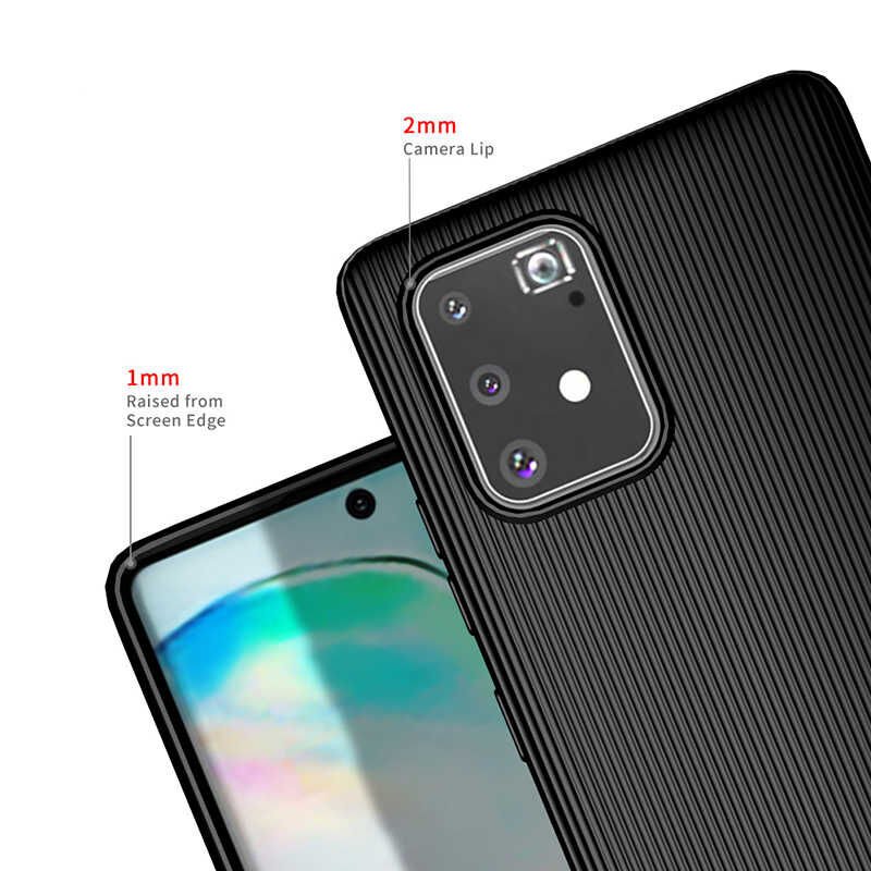 Samsung Galaxy A91 (S10 Lite) Kılıf HEPTEKİLETİŞİM Tio Silikon
