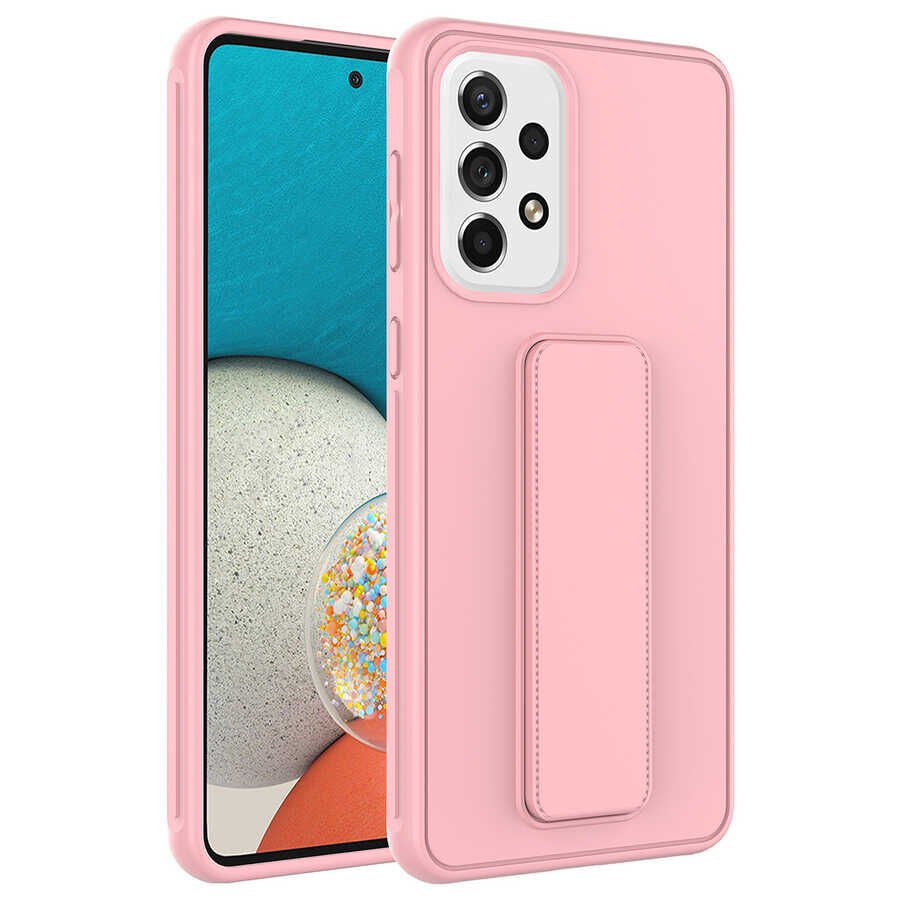 Samsung Galaxy A72 Kılıf HEPTEKİLETİŞİM Qstand Kapak