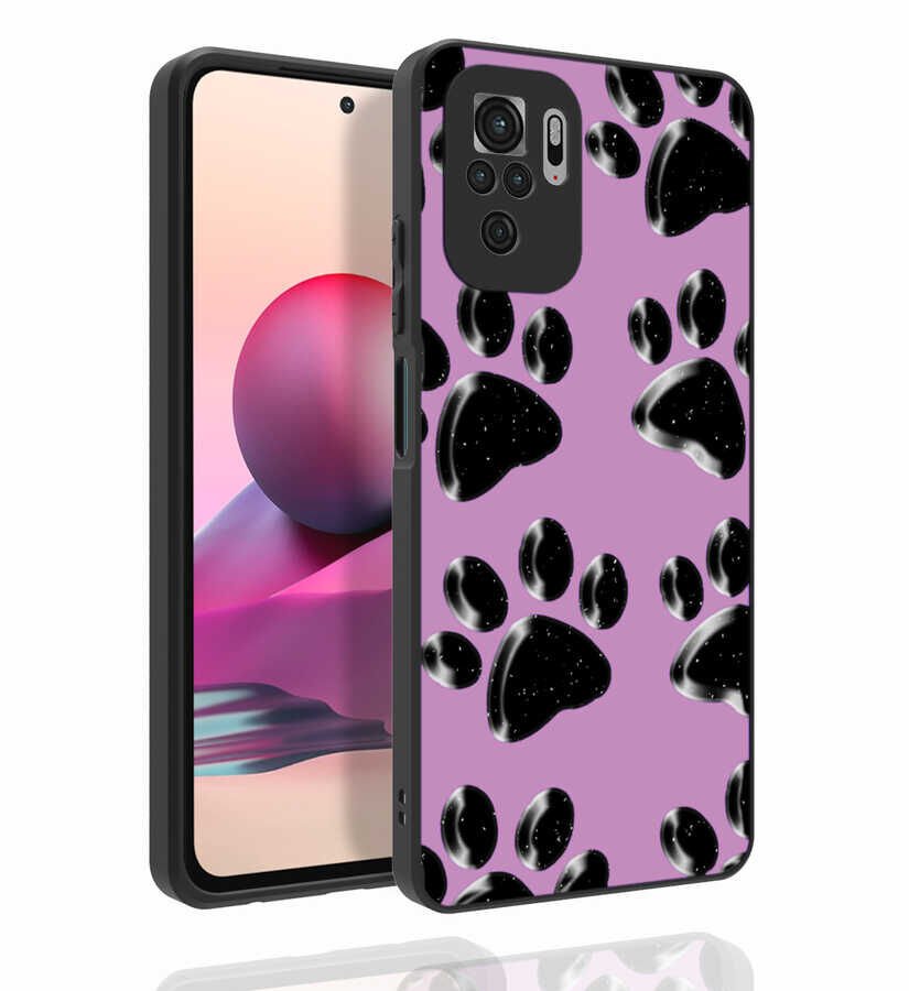 Xiaomi Poco M5S Kılıf Kabartmalı Kamera Korumalı Desenli Darbe Emici Renkli Kapak (Nora) NO3