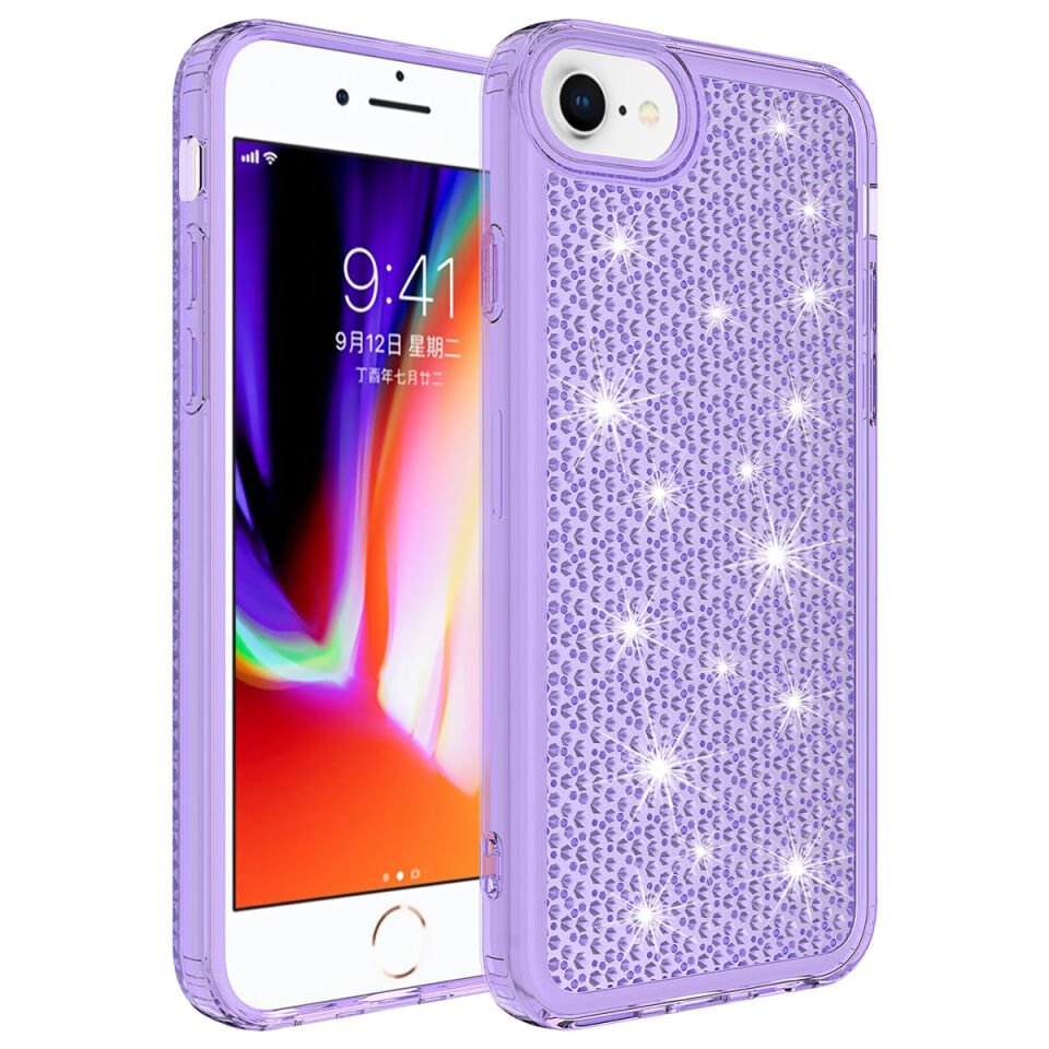 Apple iPhone 6 Kılıf Airbagli Parlak Tasarımlı HEPTEKİLETİŞİM Snow Kapak
