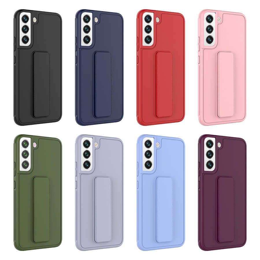 Samsung Galaxy S22 Plus Kılıf HEPTEKİLETİŞİM Qstand Kapak