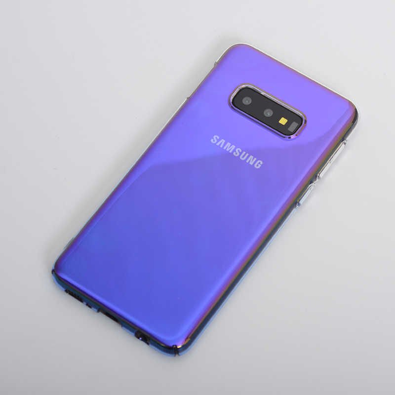Samsung Galaxy S10E Kılıf HEPTEKİLETİŞİM Renkli Transparan Kapak