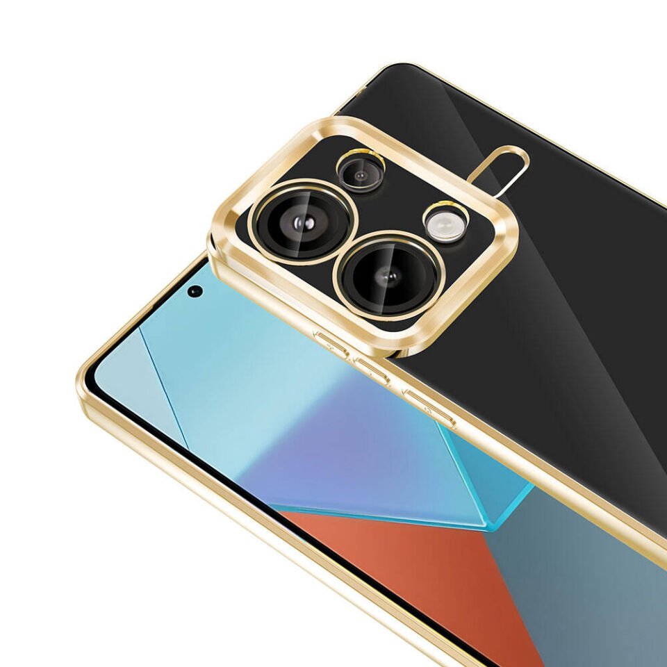 Xiaomi Redmi Note 13 Pro 4G Kılıf Kamera Korumalı Logo Gösteren HEPTEKİLETİŞİM Omega Kapak