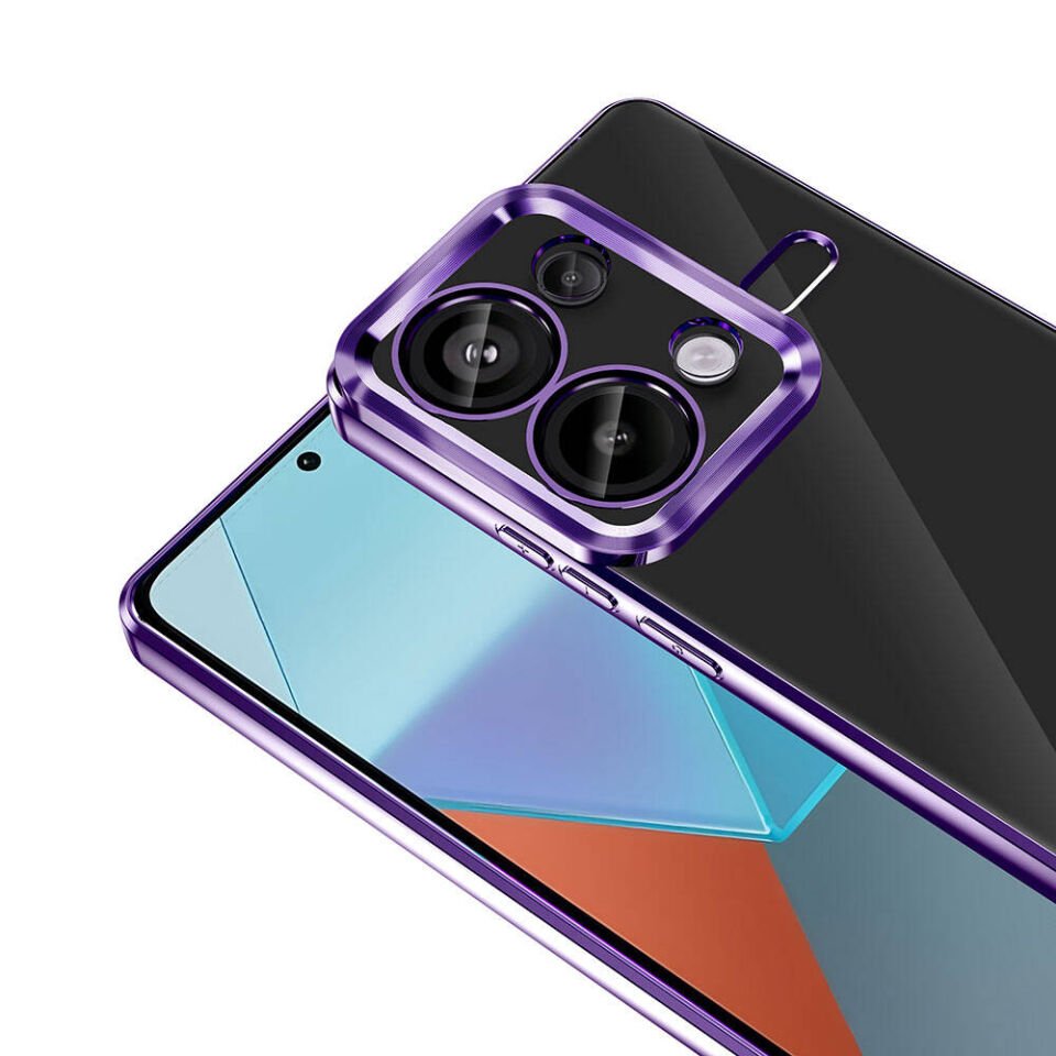 Xiaomi Redmi Note 13 Pro 4G Kılıf Kamera Korumalı Logo Gösteren HEPTEKİLETİŞİM Omega Kapak