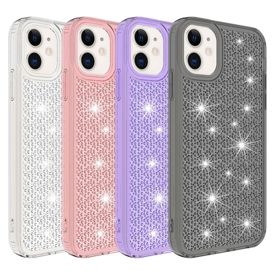 Apple iPhone 11 Kılıf Airbagli Parlak Tasarımlı HEPTEKİLETİŞİM Snow Kapak