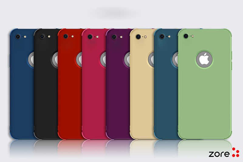 Apple  iPhone 6 Sililkon Mat Soft Yüzeyli Kapak (NEVA) Petrol Mavi