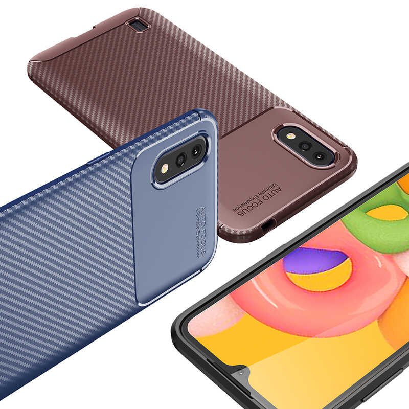 Samsung Galaxy A01 Kılıf HEPTEKİLETİŞİM Negro Silikon Kapak