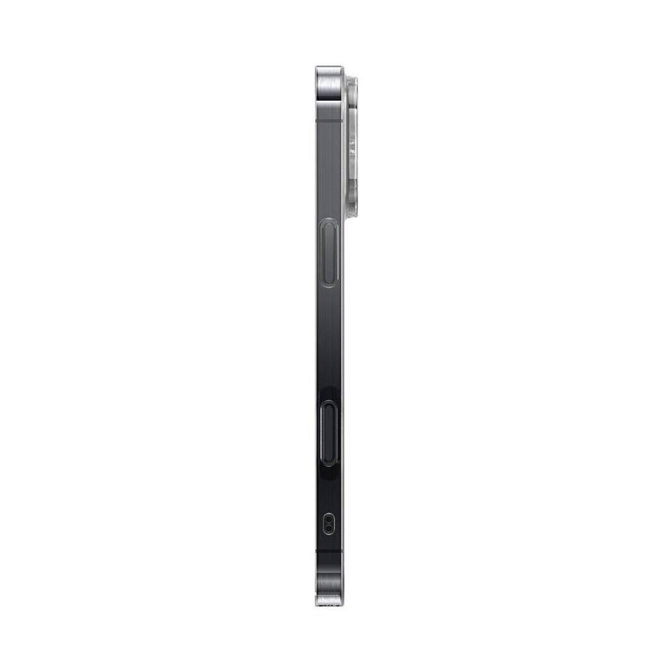 Apple iPhone 16 Pro Max Kılıf Kamera Çıkıntılı Renksiz Sararmaz Şeffaf Sert Kapak (Vonn) Şeffaf