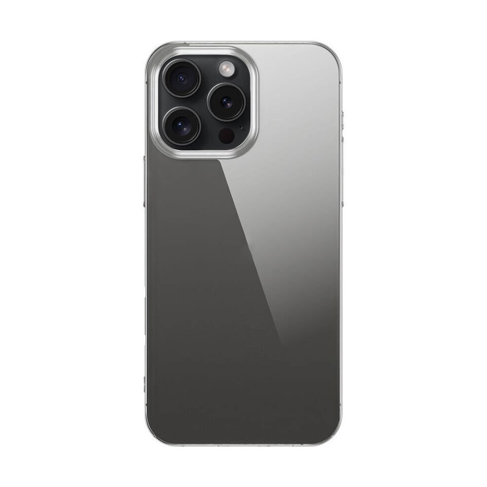 Apple iPhone 16 Pro Max Kılıf Kamera Çıkıntılı Renksiz Sararmaz Şeffaf Sert Kapak (Vonn) Şeffaf