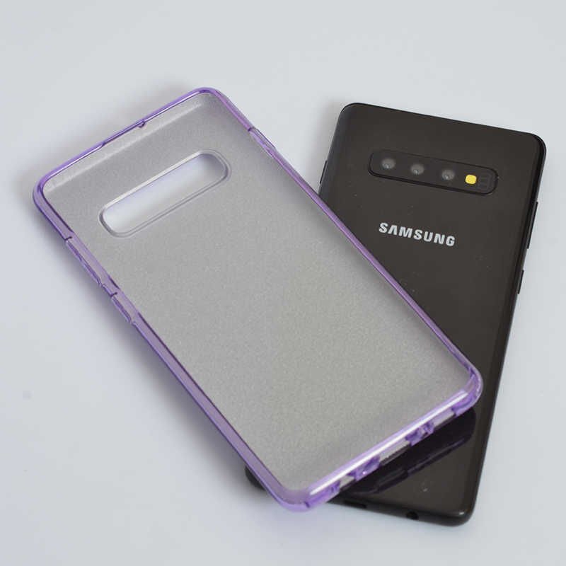 Samsung Galaxy S10 Plus Kılıf HEPTEKİLETİŞİM Shining Silikon