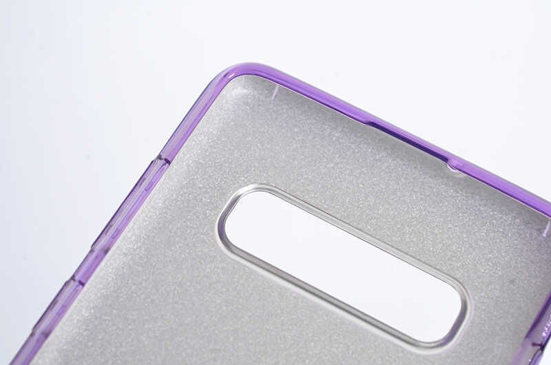 Samsung Galaxy S10 Plus Kılıf HEPTEKİLETİŞİM Shining Silikon