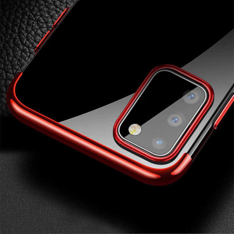 Samsung Galaxy A91 (S10 Lite) Kılıf HEPTEKİLETİŞİM Dört Köşeli Lazer Silikon Kapak