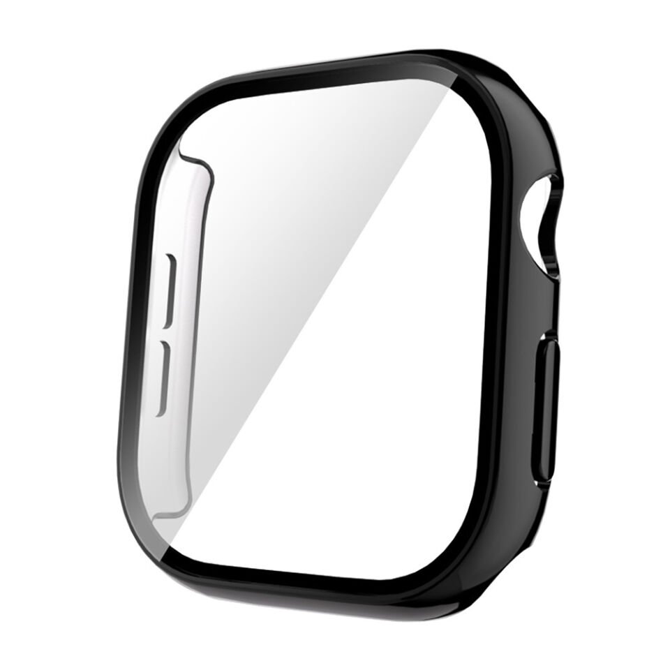 Apple Watch 10 42mm Sert PC Kasa Electroplatink Çerçeveli Ekran Koruyucu HEPTEKİLETİŞİM Watch Gard 36