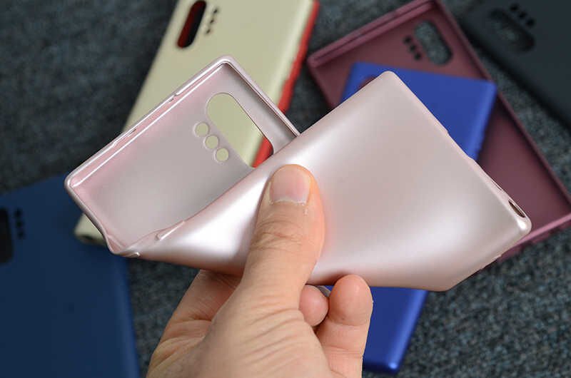 Samsung Galaxy Note 10 Plus Kılıf HEPTEKİLETİŞİM Premier Silikon Kapak