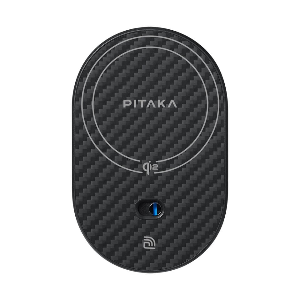 Pitaka MagEZ Pro 2 Magsafe Şarj Özellikli Qi2 Aramid Fiber Araç Telefon Tutucu