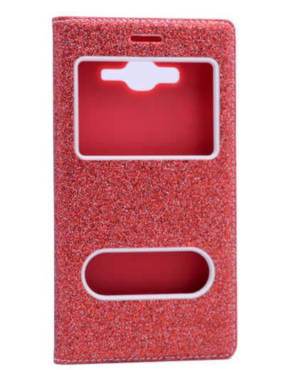 Galaxy S3 Kılıf Zore Simli Dolce Kapaklı Kılıf