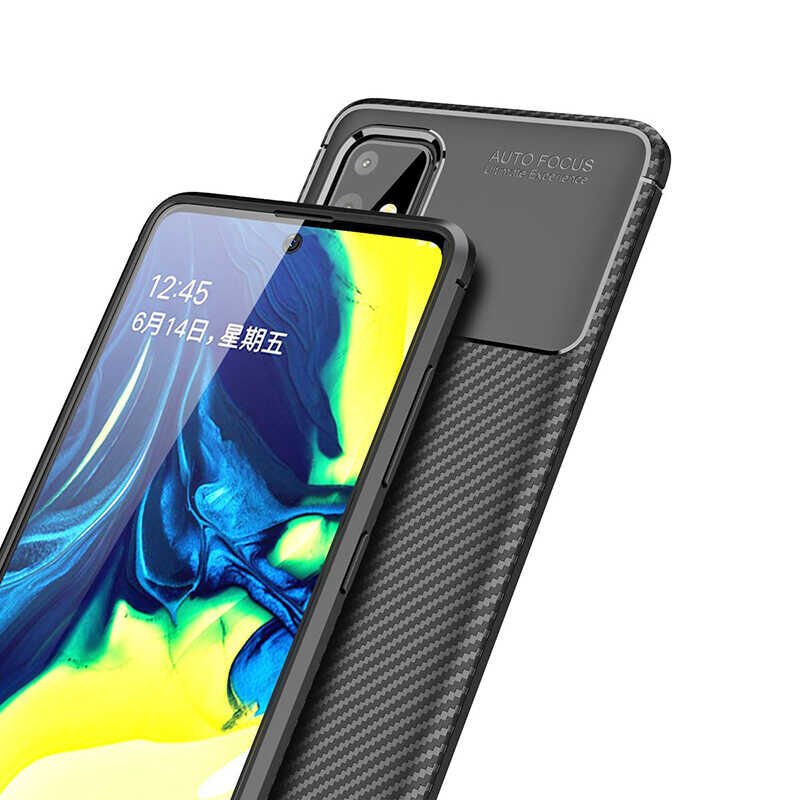 Galaxy M31S Kılıf HEPTEKİLETİŞİM Negro Silikon Kapak