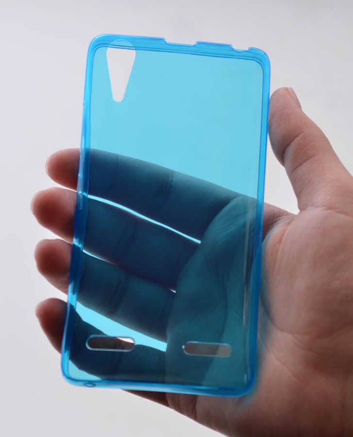 Lenovo A6000 Kılıf Zore Ultra İnce Silikon Kapak 0.2 mm