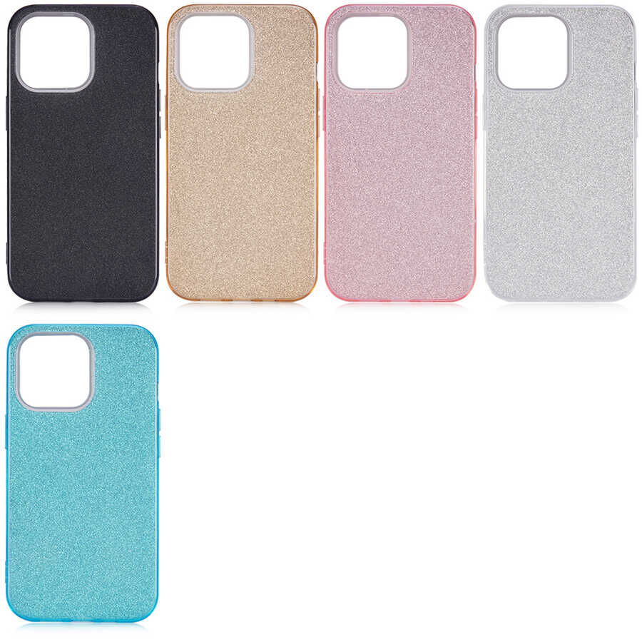 Apple iPhone 13 Pro Kılıf HEPTEKİLETİŞİM Shining Silikon
