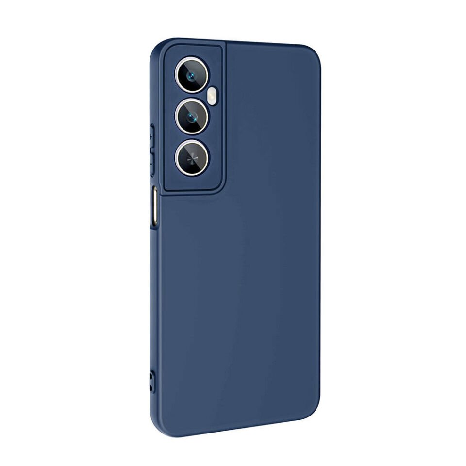 Realme C65 4G Kılıf Kadife İç Yüzey Yumuşak Dokulu Kamera Korumalı Kapak (MARA) Koyu Yeşil