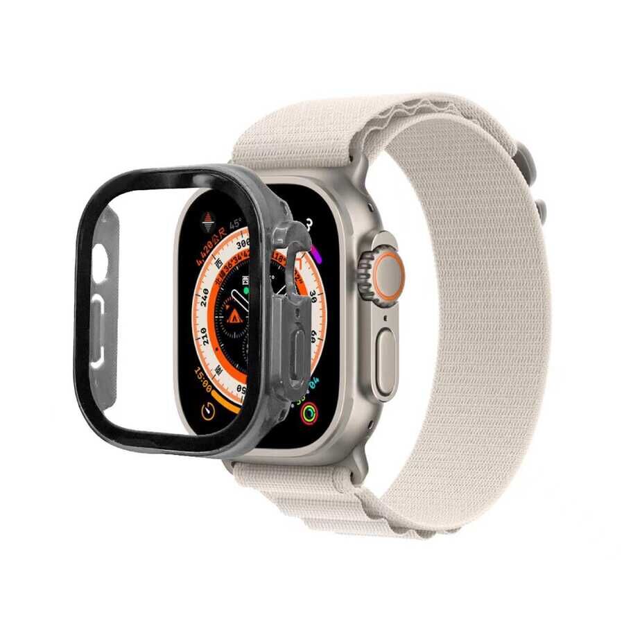 Apple Watch Ultra 49mm Sert PC Kasa Koruyucu HEPTEKİLETİŞİM Watch Gard 22