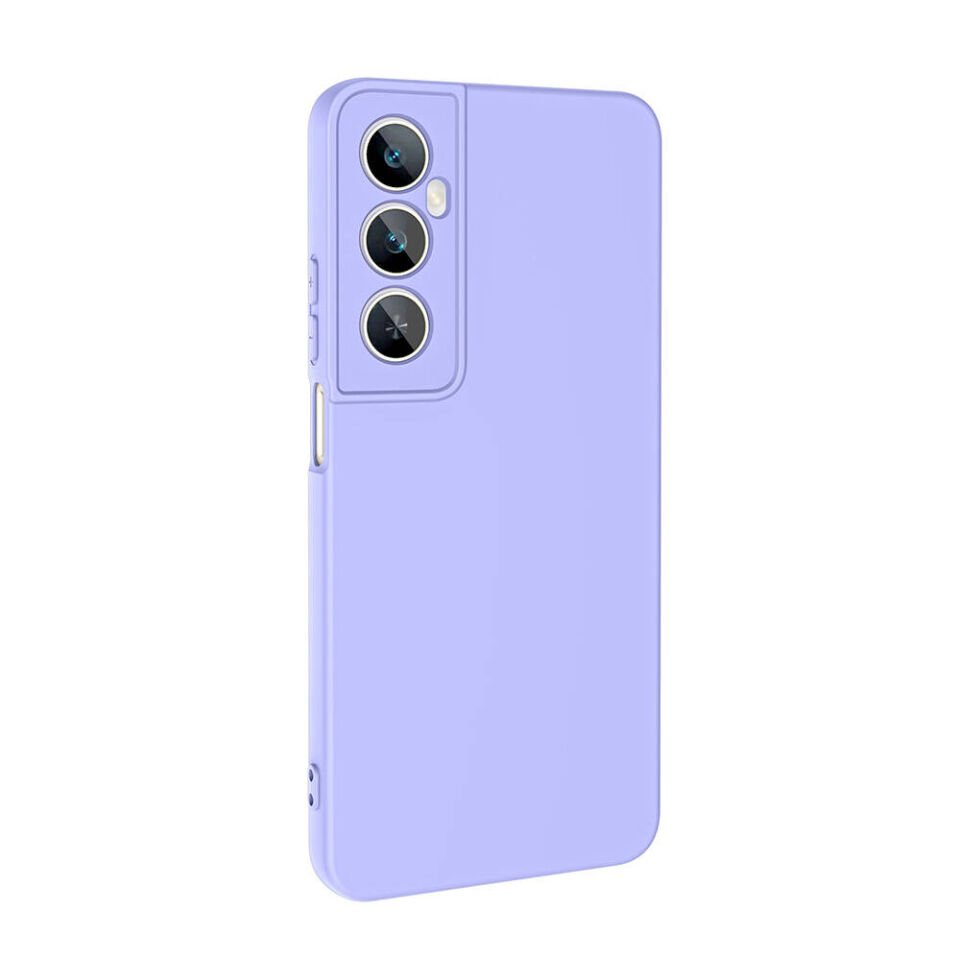 Realme C65 4G Kılıf Kadife İç Yüzey Yumuşak Dokulu Kamera Korumalı Kapak (MARA) Siyah