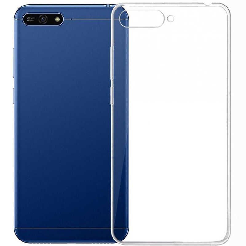 Huawei Y6 2018 Kılıf HEPTEKİLETİŞİM Süper Silikon Kapak