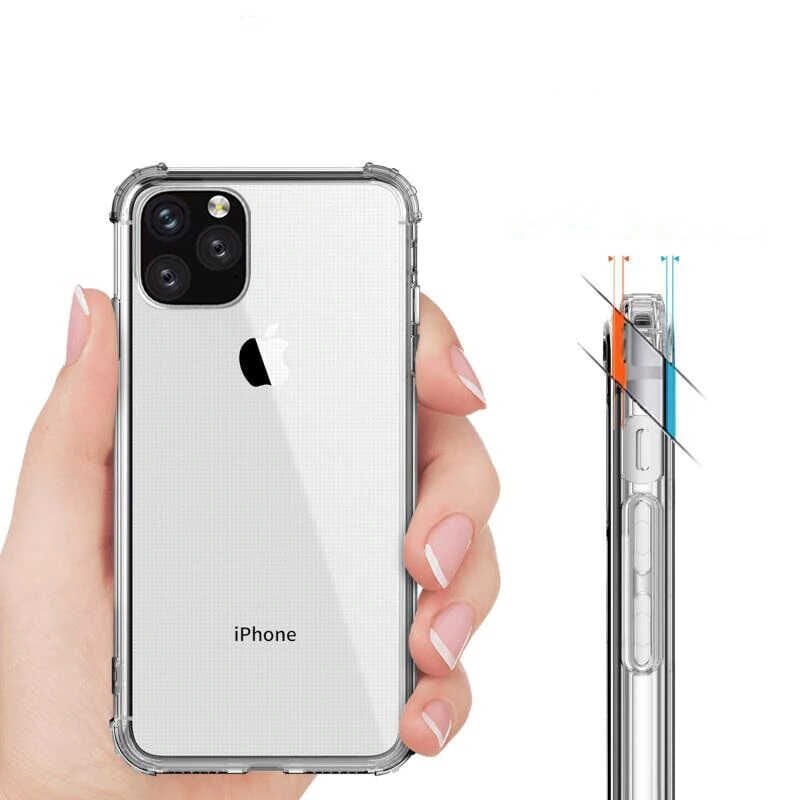 Apple iPhone 12 Kılıf HEPTEKİLETİŞİM Nitro Anti Shock Silikon