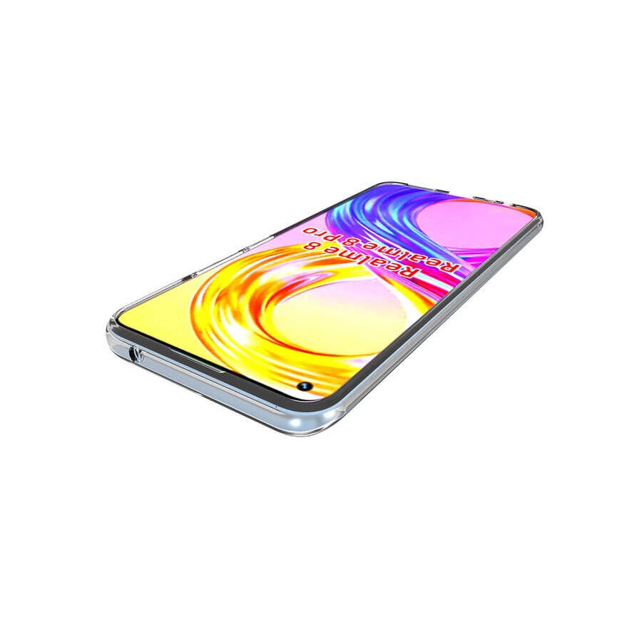 Realme 8 Kılıf HEPTEKİLETİŞİM Süper Silikon Kapak