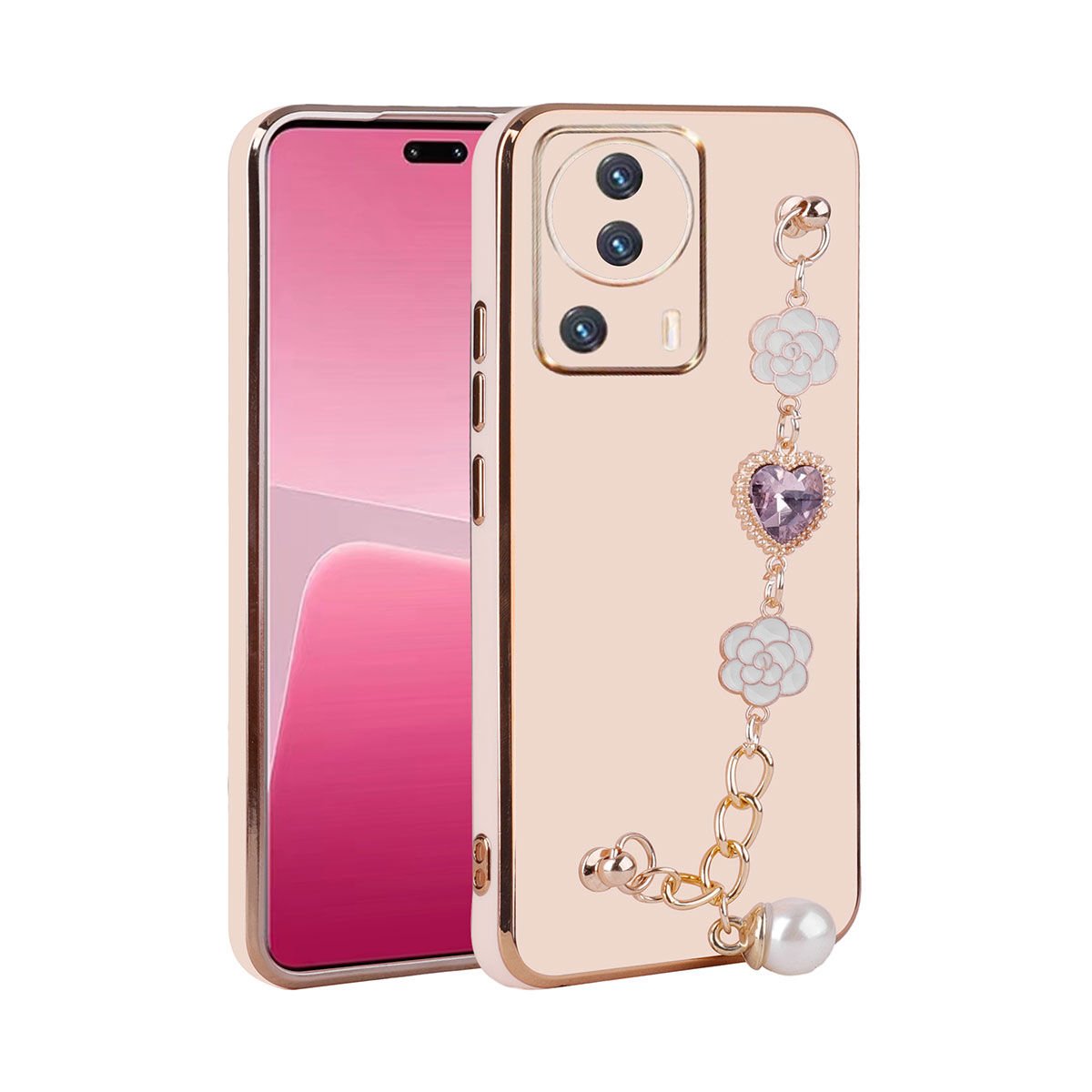 Xiaomi Mi 13 Lite Kılıf El Tutamaçlı Kamera Korumalı HEPTEKİLETİŞİM Taka Silikon Kapak
