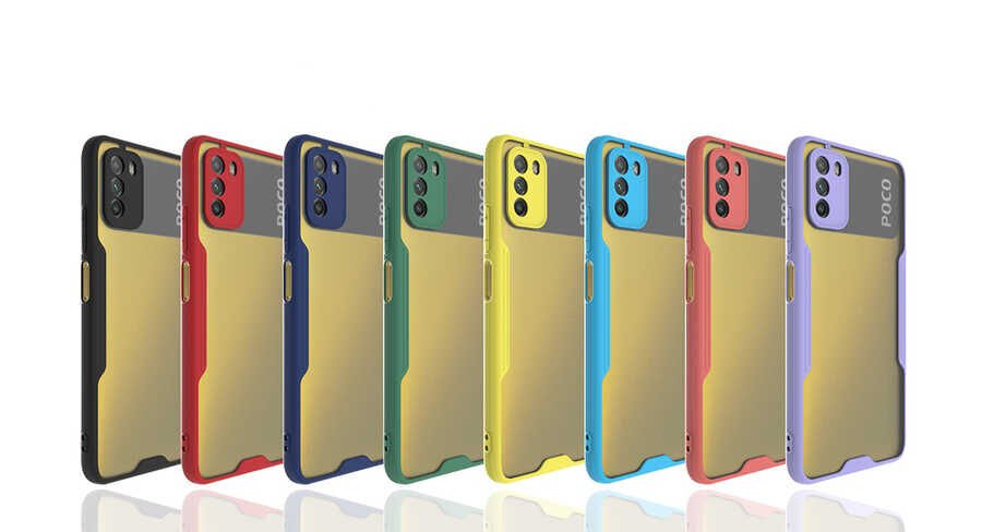 Xiaomi Poco M3 Kılıf HEPTEKİLETİŞİM Parfe Kapak