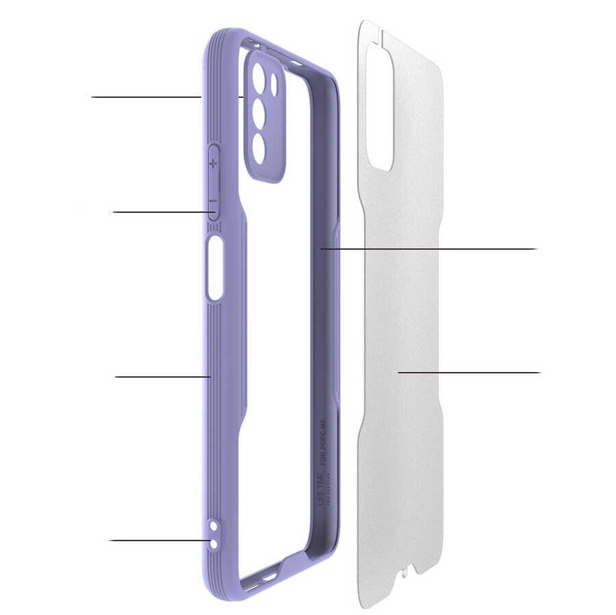 Xiaomi Poco M3 Kılıf HEPTEKİLETİŞİM Parfe Kapak