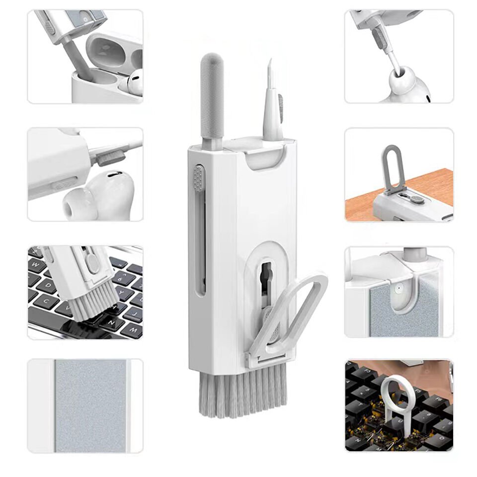 HEPTEKİLETİŞİM Q8 Çok Fonksiyonlu Airpods Temizleme Kiti