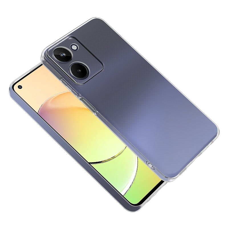 Realme 10 4G Kılıf HEPTEKİLETİŞİM Süper Silikon Kapak