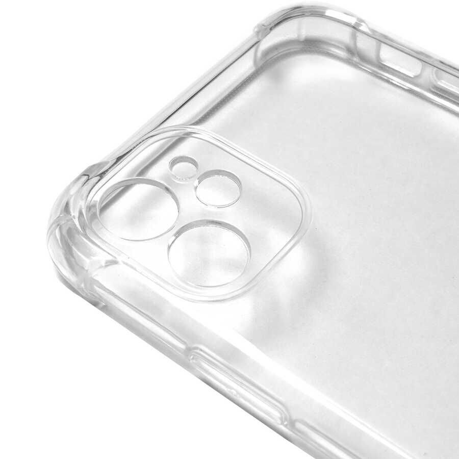 Apple iPhone 12 Kılıf HEPTEKİLETİŞİM Kamera Korumalı Nitro Anti Shock Silikon