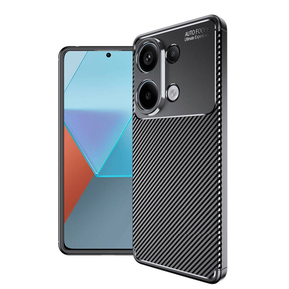 Xiaomi Redmi Note 13 Pro 4G Kılıf HEPTEKİLETİŞİM Negro Silikon Kapak