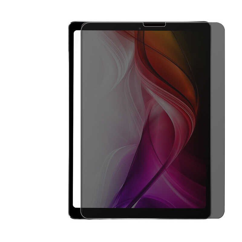 Apple iPad Pro 11 2020 (2.Nesil) HEPTEKİLETİŞİM Tablet Privacy Temperli Cam Ekran Koruyucu