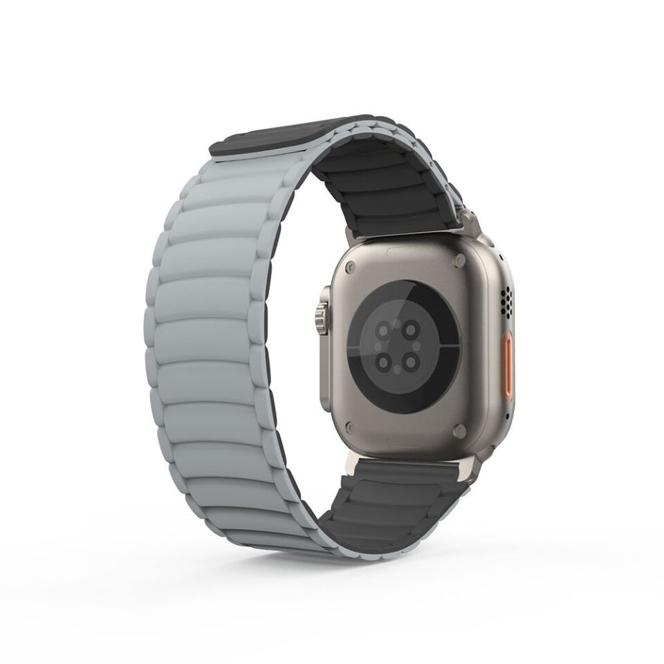 Apple Watch Ultra 49mm HEPTEKİLETİŞİM KRD-122 Silikon Kordon Strap Kayış