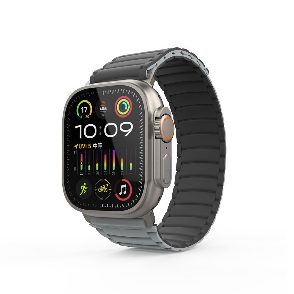 Apple Watch Ultra 49mm HEPTEKİLETİŞİM KRD-122 Silikon Kordon Strap Kayış